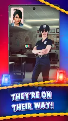 Police Video Call Prank android App screenshot 6